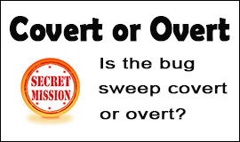 Bug Sweeping Cost in Leighton Buzzard